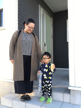 「アイテム（ピアス（両耳用））」を使った、☁︎•ꇵ͒•`s☺︎+sa*॰¨̮さん（レディース・153cm・30代）の秋コーディネート