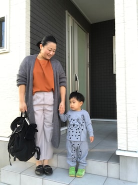 「アイテム（ピアス（両耳用））」を使った、☁︎•ꇵ͒•`s☺︎+sa*॰¨̮さん（レディース・153cm・30代）の秋コーディネート