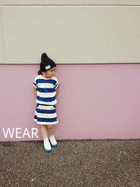 siii.Hさん（キッズ・100cm）の夏コーディネート