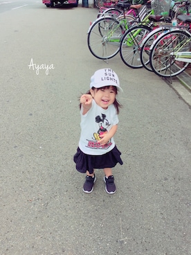 あややさん（キッズ・80cm）の夏コーディネート