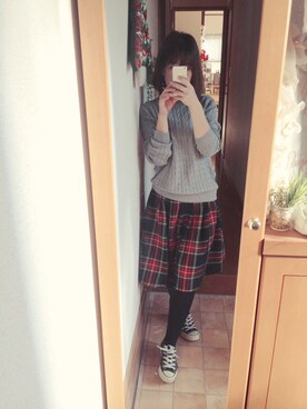 「ママスタイル」｜youさん（レディース・159cm）の冬コーディネート
