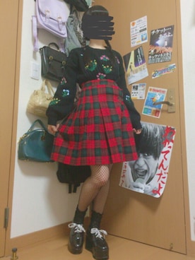 「青文字系」｜なづたさん（レディース・155cm）の秋コーディネート