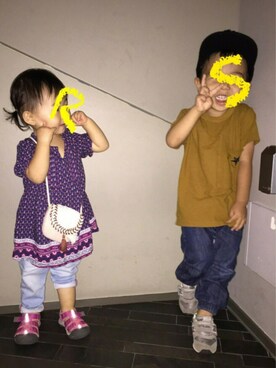 ちゃかさん（キッズ・90cm）の秋コーディネート