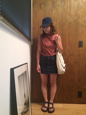 Hitomi Kitadaさん（レディース・161cm）の夏コーディネート