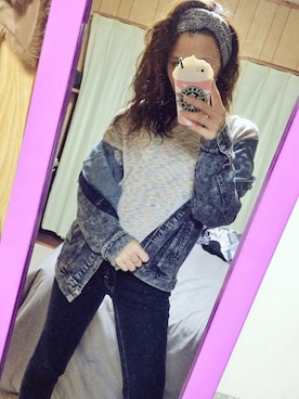 「Seventeen（セブンティーン）のアイテム」を使った、mina.minさん（レディース・154cm）の春コーディネート