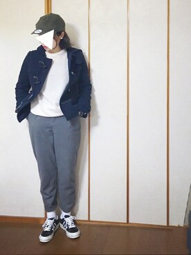 ひとみさん（レディース・160cm）の冬コーディネート