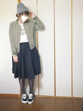 ひとみさん（レディース・160cm）の冬コーディネート