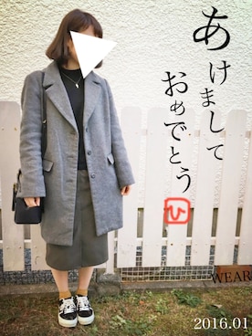 ひとみさん(レディース・160cm)の冬コーディネート