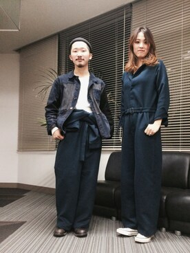 URBANRESEARCHプレスルーム｜YutaYanagihori使用「KBF（KBF テーラージャンプスーツ）」的時尚穿搭