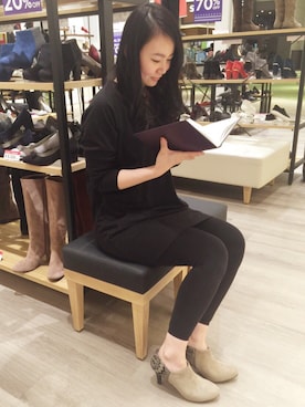 「ブーティ」｜WA ORientalTRaffic mozoワンダーシティ店さん（レディース・160cm）の冬コーディネート