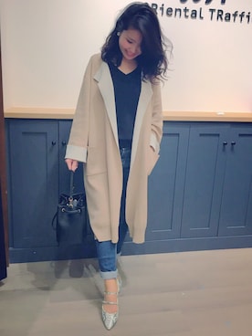 「ストラップシューズ」｜WA ORientalTRaffic mozoワンダーシティ店さん（レディース・160cm）の冬コーディネート