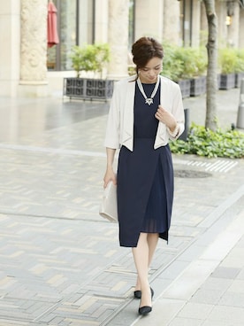 「PourVous（プールヴー）のアイテム」を使った、sierraさん（レディース・156cm）の秋コーディネート