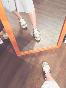 「グレーシューズ」｜SHOECLOSET 有楽町店さん（レディース・152cm）の春コーディネート