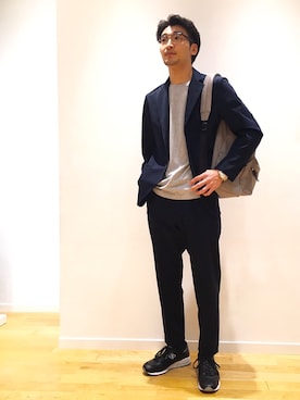 kitchen&garden新丸ビル店スタッフさん(メンズ・175cm)の秋コーディネート