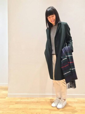 「CURRENT ELLIOTT」｜kitchen&garden新丸ビル店スタッフさん（レディース・155cm）の秋コーディネート