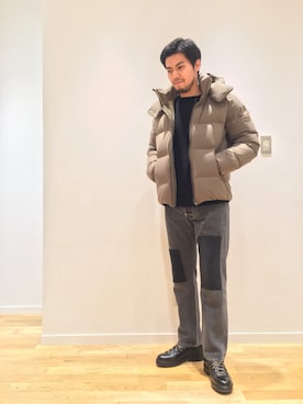 kitchen&garden新丸ビル店スタッフさん（メンズ・180cm）の秋コーディネート