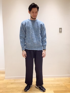 「NB1500」｜kitchen&garden新丸ビル店スタッフさん（メンズ・175cm）の冬コーディネート