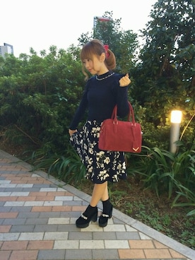 「装飾」｜INGNI（イング）さん（レディース・151cm）の秋コーディネート