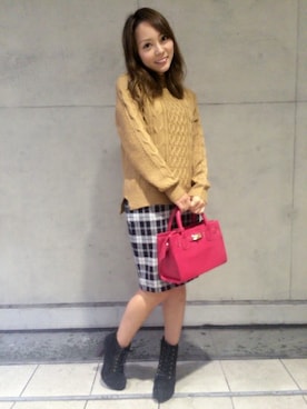 INGNI（イング）さん（レディース・154cm）の秋コーディネート