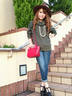 INGNI（イング）さん（レディース・148cm）の秋コーディネート