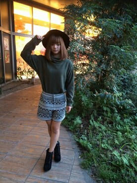 INGNI（イング）さん（レディース・151cm）の秋コーディネート