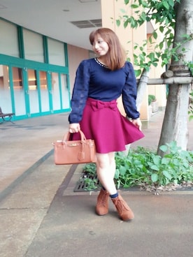 INGNI（イング）さん（レディース・153cm）の秋コーディネート