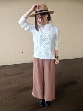 INGNI(イング)さん(レディース・155cm)の秋コーディネート