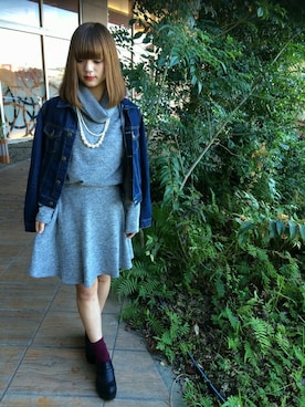 INGNI（イング）さん（レディース・151cm）の秋コーディネート