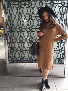 INGNI（イング）さん（レディース・160cm）の秋コーディネート