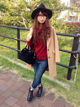 INGNI（イング）さん（レディース・157cm）の秋コーディネート