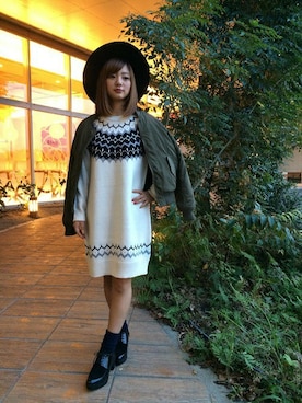 INGNI（イング）さん（レディース・151cm）の秋コーディネート