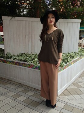INGNI（イング）さん（レディース・155cm）の秋コーディネート