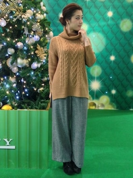 INGNI（イング）さん（レディース・155cm）の冬コーディネート