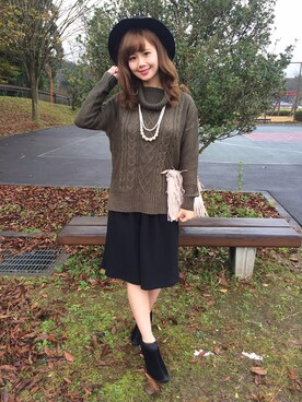 INGNI（イング）さん（レディース・162cm）の冬コーディネート