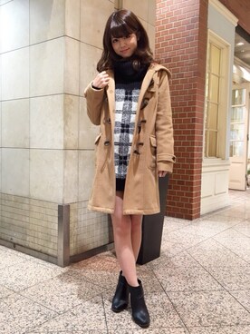INGNI（イング）さん（レディース・158cm）の冬コーディネート