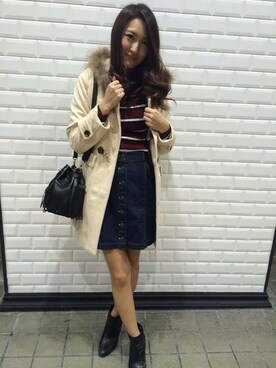INGNI(イング)さん(レディース・160cm)の冬コーディネート