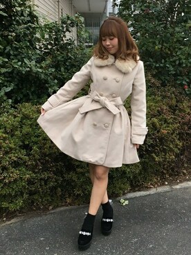 INGNI（イング）さん（レディース・151cm）の冬コーディネート
