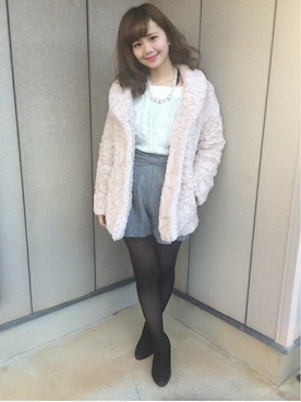 INGNI（イング）さん（レディース・162cm）の冬コーディネート