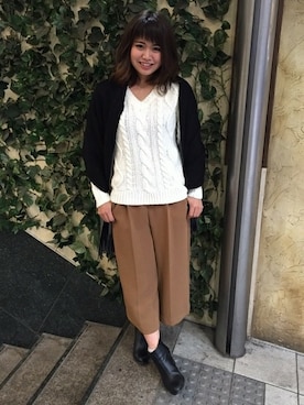 INGNI（イング）さん（レディース・155cm）の冬コーディネート