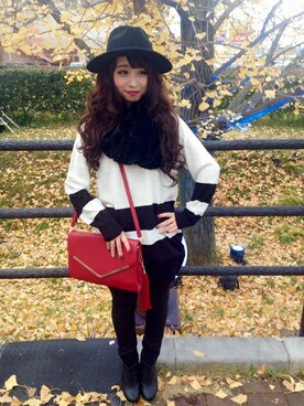 INGNI（イング）さん（レディース・157cm）の冬コーディネート