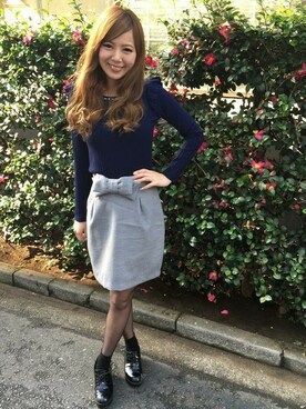 INGNI（イング）さん（レディース・163cm）の冬コーディネート