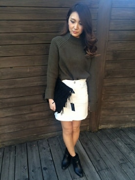 INGNI(イング)さん(レディース・160cm)の冬コーディネート