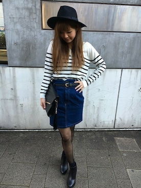 INGNI（イング）さん（レディース・160cm）の冬コーディネート