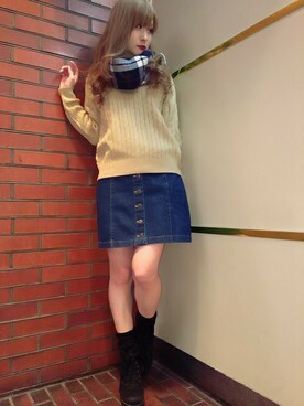 INGNI（イング）さん（レディース・158cm）の冬コーディネート