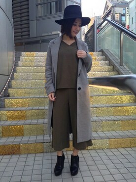 INGNI（イング）さん（レディース・155cm）の冬コーディネート