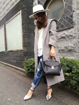 INGNI（イング）さん（レディース・154cm）の冬コーディネート