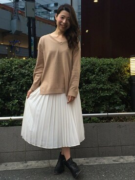 INGNI（イング）さん（レディース・160cm）の冬コーディネート