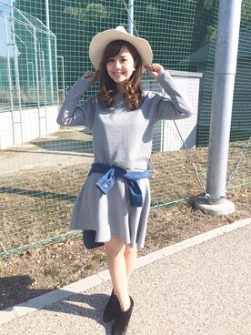 INGNI（イング）さん（レディース・161cm）の冬コーディネート