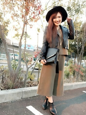 INGNI（イング）さん（レディース・149cm）の冬コーディネート