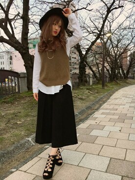 INGNI(イング)さん(レディース・158cm)の冬コーディネート